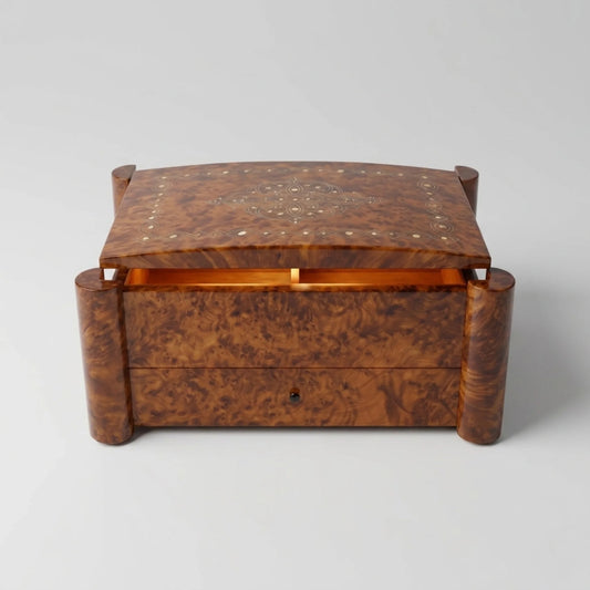 Pandora Jewelry Box Thuya Wood | Essaouira Handcrafted